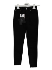 Jeans & Pants Chic Black Low Waist Skinny Jeans 500,00 € 8057001787388 | Planet-Deluxe