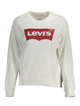Levi's Klassik Sweatshirt 18686 Bianco - Zeitloser Komfort