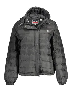 Levi's Schwarze Pufferjacke – Stilvoller Schutz im Winter