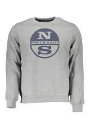 "North Sails Startseite im Sale | NORTH SAILS MANN GRAUES SWEATSHIRT OHNE REISSVERSCHLUSS online kaufen"|Planet-Deluxe
