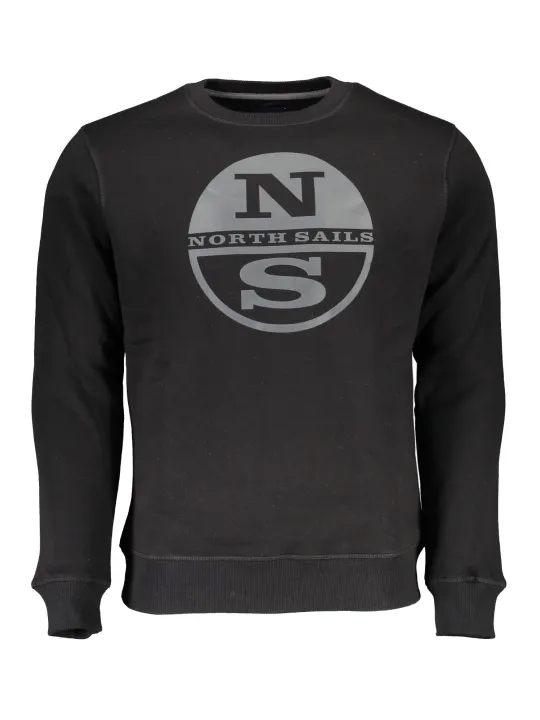 "North Sails Startseite im Sale | NORTH SAILS SCHWARZES HERREN SWEATSHIRT OHNE REISSVERSCHLUSS online kaufen"|Planet-Deluxe