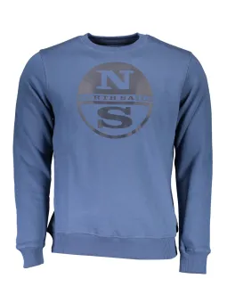 Nordsegel Blaues Crewneck Sweatshirt – Stil & Komfort