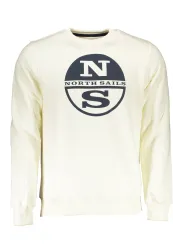 "North Sails Sweatshirts im Sale | NORTH SAILS WEISSES HERREN SWEATSHIRT OHNE REISSVERSCHLUSS online kaufen"|Planet-Deluxe