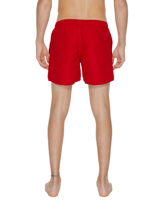 Rote EA7 Herren Badehose Shorts