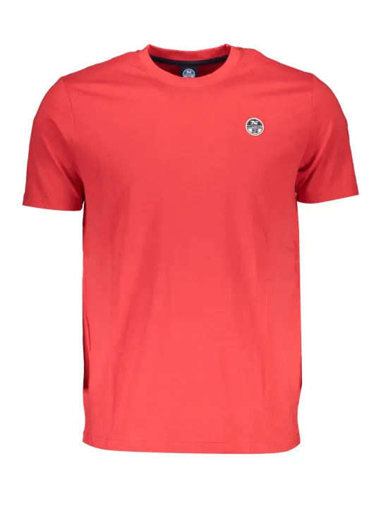 "North Sails Startseite im Sale | NORTH SAILS T-SHIRT KURZARM HERREN ROT online kaufen"|Planet-Deluxe