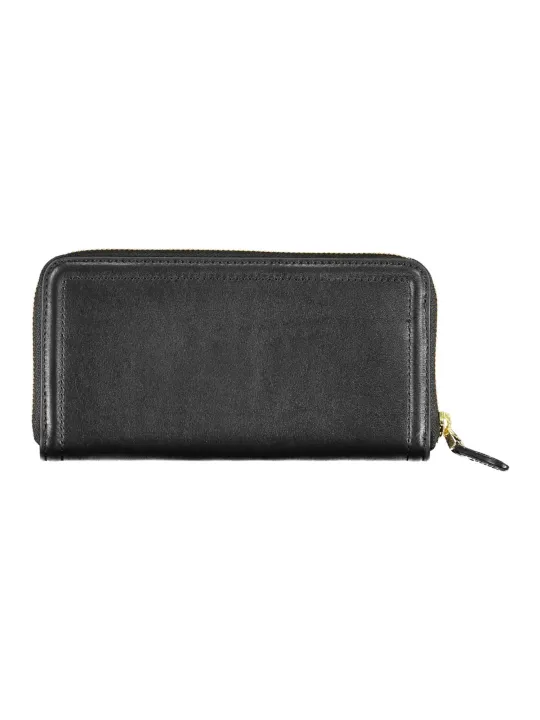 RALPH LAUREN Elegante Leder-Geldbörse in Schwarz