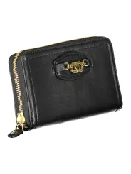 RALPH LAUREN Elegante Leder-Geldbörse in Schwarz