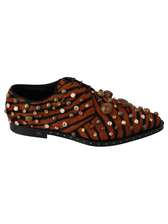 Flat Shoes Tiger Pattern Crystal Embellished Flats 2.570,00 € 8054802640041 | Planet-Deluxe