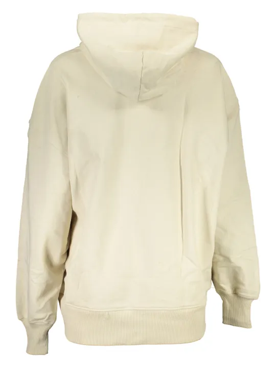 "Calvin Klein Startseite im Sale | CALVIN KLEIN SWEATSHIRT OHNE REISSVERSCHLUSS DAMEN BEIGE online kaufen"|Planet-Deluxe