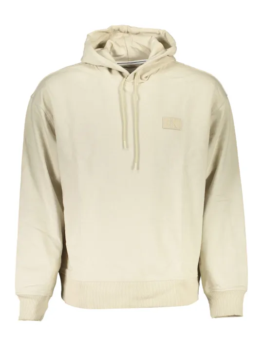 "Calvin Klein Startseite im Sale | CALVIN KLEIN SWEATSHIRT OHNE REISSVERSCHLUSS MANN BEIGE online kaufen"|Planet-Deluxe