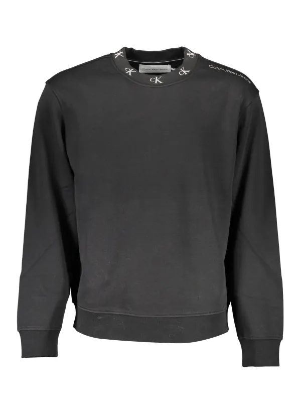 "Calvin Klein Sweatshirts im Sale | Calvin Klein Dunkelgrauer Langarm-Sweater online kaufen"|Planet-Deluxe
