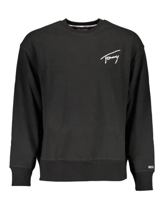 "Tommy Hilfiger Startseite im Sale | TOMMY HILFIGER SWEATSHIRT OHNE REISSVERSCHLUSS SCHWARZ HERREN online kaufen"|Planet-Deluxe