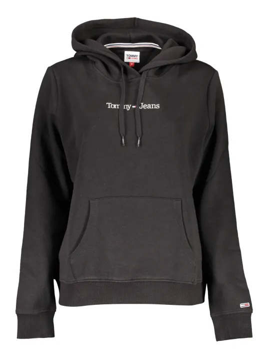 "Tommy Hilfiger Startseite im Sale | TOMMY HILFIGER SWEATSHIRT OHNE REISSVERSCHLUSS DAMEN SCHWARZ online kaufen"|Planet-Deluxe