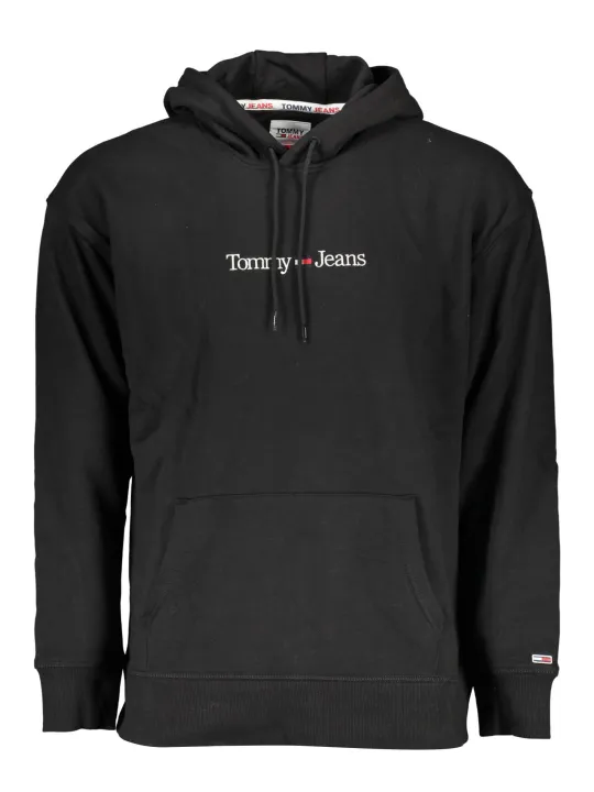 "Tommy Hilfiger Sweatshirts im Sale | Tommy Hilfiger Kapuzen-Sweatshirt Schwarz online kaufen"|Planet-Deluxe