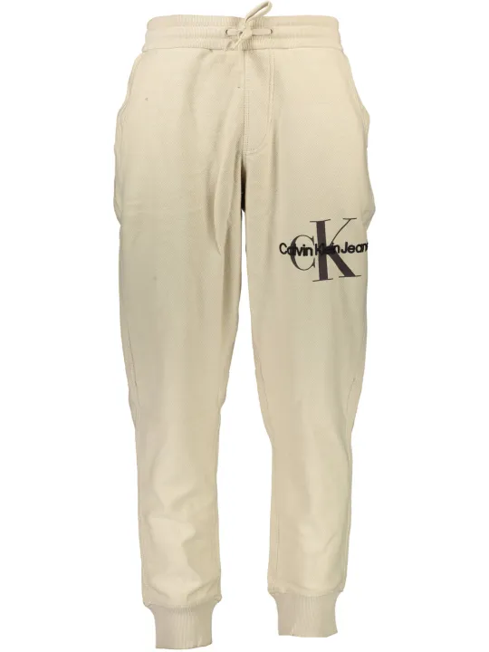 "Calvin Klein Hosen im Sale | Calvin Klein Beige Komfort Jogger online kaufen"|Planet-Deluxe