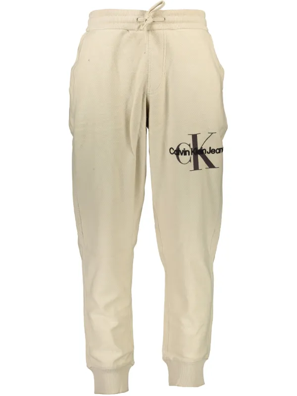 "Calvin Klein Hosen im Sale | Calvin Klein Beige Komfort Jogger online kaufen"|Planet-Deluxe