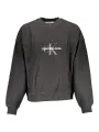"Calvin Klein Sweatshirts im Sale | Calvin Klein Schwarzer Langarm-Sweater mit Logo online kaufen"|Planet-Deluxe