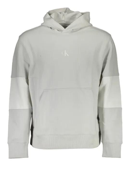 "Calvin Klein Sweatshirts im Sale | Calvin Klein Komfort Hoodie Grau online kaufen"|Planet-Deluxe