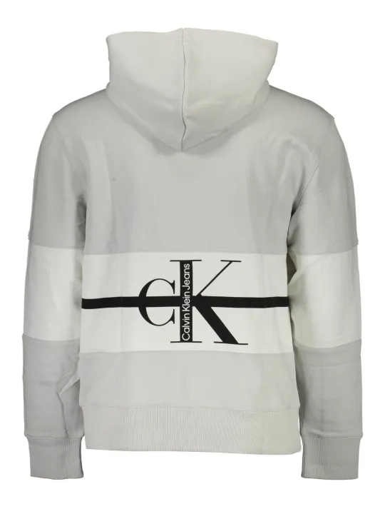 "Calvin Klein Sweatshirts im Sale | Calvin Klein Komfort Hoodie Grau online kaufen"|Planet-Deluxe