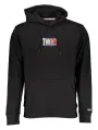 "Tommy Hilfiger Sweatshirts im Sale | Tommy Hilfiger Bio Baumwolle Hoodie Schwarz online kaufen"|Planet-Deluxe