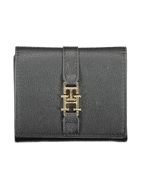 "Tommy Hilfiger Geldbörsen im Sale | Tommy Hilfiger Elegante Schwarzleder Geldbörse online kaufen"|Planet-Deluxe