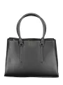 "Calvin Klein Einzelstücke & Seltenheiten im Sale | Calvin Klein Elegante Schwarze Schultertasche aus Recyceltem Material online kaufen"|Planet-Deluxe