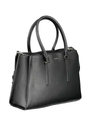 "Calvin Klein Einzelstücke & Seltenheiten im Sale | Calvin Klein Elegante Schwarze Schultertasche aus Recyceltem Material online kaufen"|Planet-Deluxe