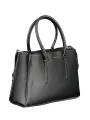 "Calvin Klein Einzelstücke & Seltenheiten im Sale | Calvin Klein Elegante Schwarze Schultertasche aus Recyceltem Material online kaufen"|Planet-Deluxe