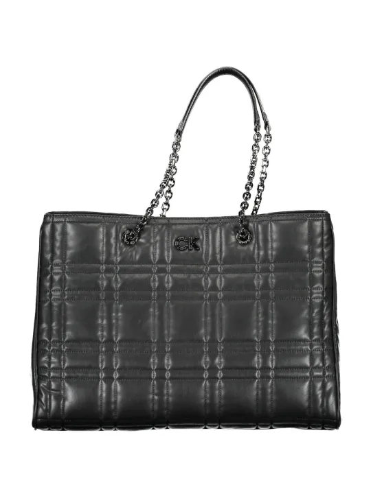 "Calvin Klein Einzelstücke & Seltenheiten im Sale | "Calvin Klein Elegante Nachhaltige Handtasche Schwarz" online kaufen"|Planet-Deluxe