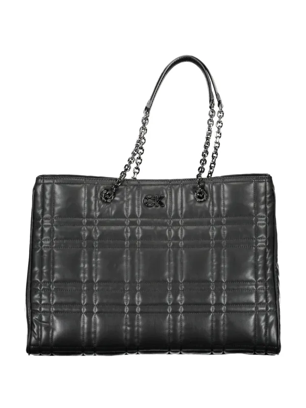 "Calvin Klein Einzelstücke & Seltenheiten im Sale | "Calvin Klein Elegante Nachhaltige Handtasche Schwarz" online kaufen"|Planet-Deluxe