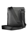 Calvin Klein Schwarze Leder Messenger Bag: Stilvoll & Nachhaltig