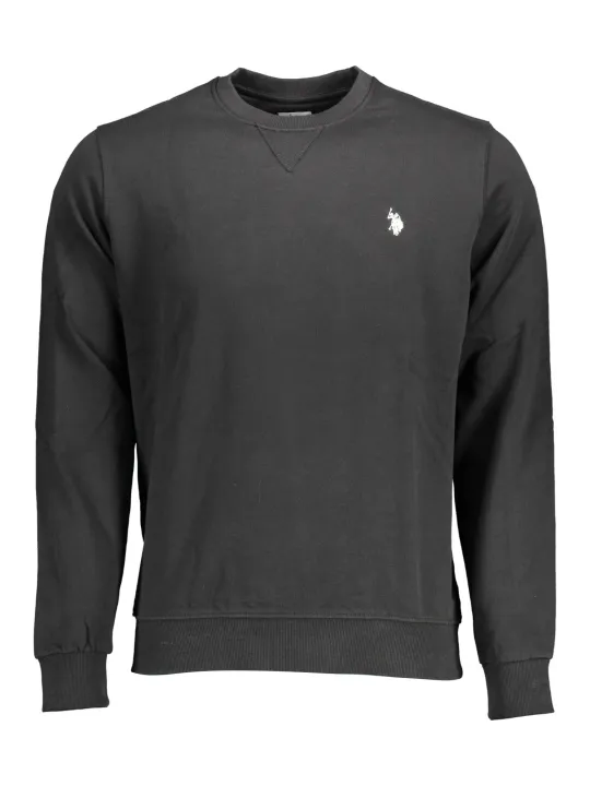 "U.S. POLO Startseite im Sale | US POLO SWEATSHIRT OHNE ZIP SCHWARZ HERREN online kaufen"|Planet-Deluxe