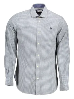 U.S. POLO Herrenhemd AZZURRO Slim Fit - Eleganz & Stil