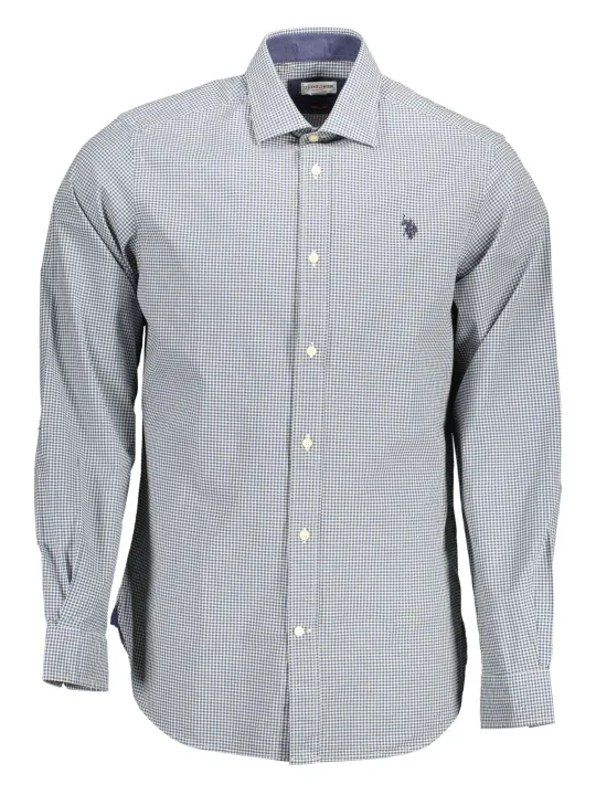 "U.S. POLO Hemden im Sale | US Polo Herren Langarmhemd Azur Slim Fit online kaufen"|Planet-Deluxe