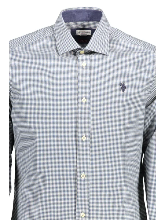 "U.S. POLO Hemden im Sale | US Polo Herren Langarmhemd Azur Slim Fit online kaufen"|Planet-Deluxe