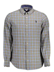 "U.S. POLO Hemden im Sale | US Polo Elegantes Langarmhemd Blau online kaufen"|Planet-Deluxe