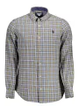 "U.S. POLO Hemden im Sale | US Polo Elegantes Langarmhemd Blau online kaufen"|Planet-Deluxe