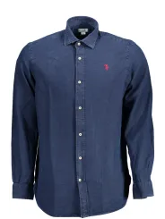 "U.S. POLO Hemden im Sale | US Polo Langarmhemd Blau Classic Fit online kaufen"|Planet-Deluxe