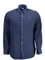 "U.S. POLO Hemden im Sale | US Polo Langarmhemd Blau Classic Fit online kaufen"|Planet-Deluxe