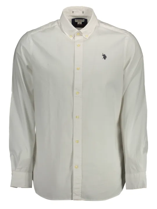 "U.S. POLO Hemden im Sale | US POLO SHIRT LANGARM HERREN WEISS online kaufen"|Planet-Deluxe
