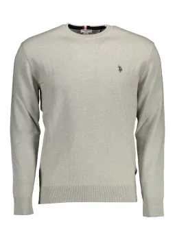 U.S. POLO Grauer Komfort-Pullover – Zeitloser Stil & Komfort