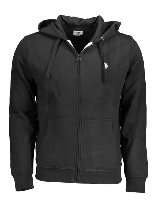 "U.S. POLO Sweatshirts im Sale | US Polo Klassik Kapuzenpullover Schwarz online kaufen"|Planet-Deluxe