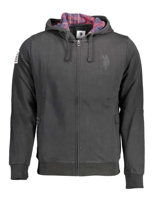 "U.S. POLO Sweatshirts im Sale | US Polo Classic Black Hoodie online kaufen"|Planet-Deluxe