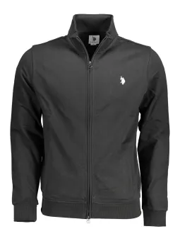 "US Polo Sweatshirt Nero 63024 - Stilvoll & Bequem"