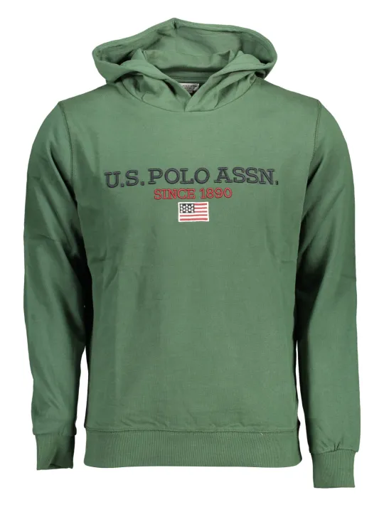 "U.S. POLO Startseite im Sale | US POLO SWEATSHIRT OHNE ZIP GREEN MAN online kaufen"|Planet-Deluxe