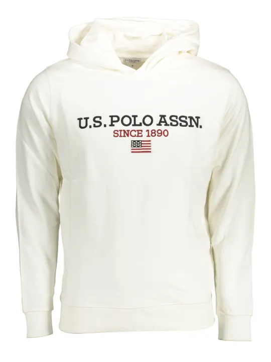 "U.S. POLO Startseite im Sale | US POLO SWEATSHIRT OHNE REISSVERSCHLUSS WEISS HERREN online kaufen"|Planet-Deluxe