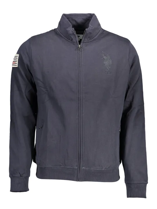 "U.S. POLO Sweatshirts im Sale | US Polo Marineblau Langarm Sweatjacke online kaufen"|Planet-Deluxe