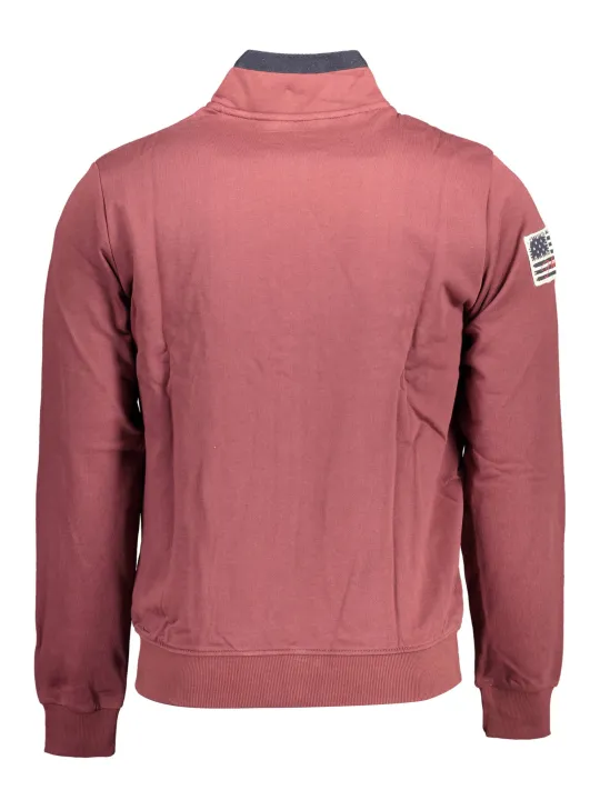 "U.S. POLO Startseite im Sale | US POLO SWEATSHIRT MIT REISSVERSCHLUSS LILA MAN online kaufen"|Planet-Deluxe