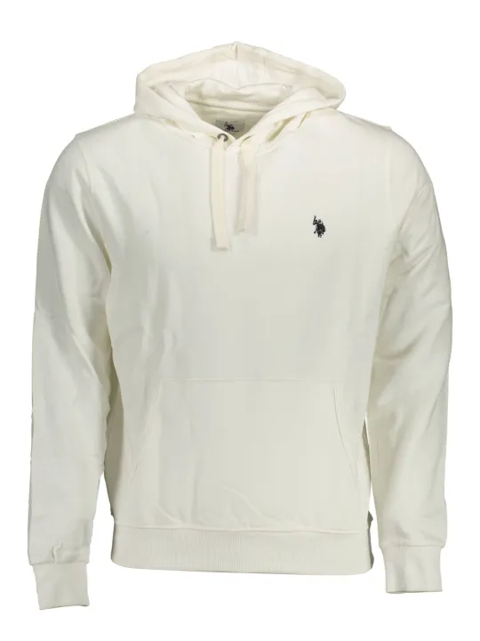 "U.S. POLO Sweatshirts im Sale | US Polo Cremeweiß Hoodie online kaufen"|Planet-Deluxe