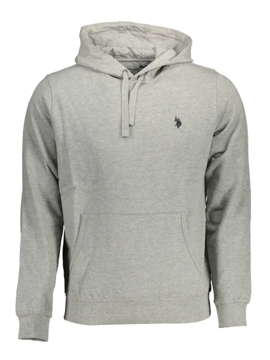 "U.S. POLO Startseite im Sale | US POLO SWEATSHIRT OHNE REISSVERSCHLUSS GRAU MAN online kaufen"|Planet-Deluxe